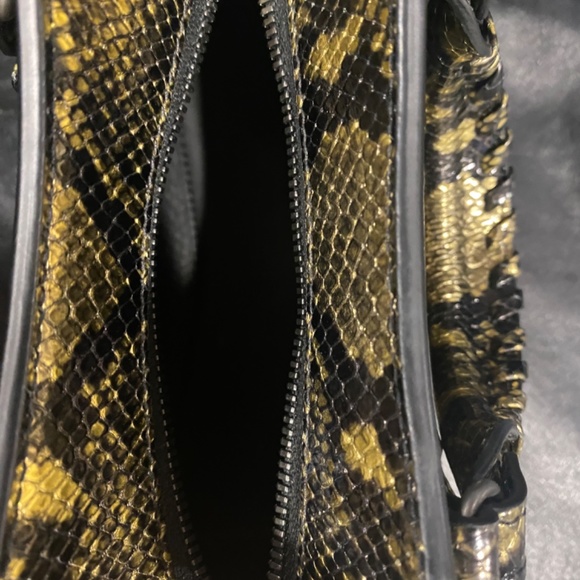 Balenciaga Snakeskin Mini City Bag - Picture 4 of 8